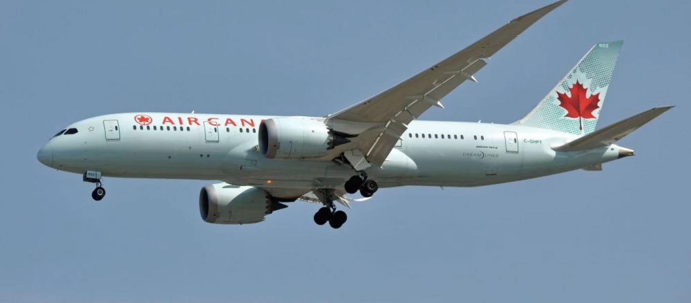 Τεχνικό πρόβλημα σε πτήση της Air Canada - Επιστρέφει σε αεροδρόμιο της Μαδρίτης (φώτο-βίντεο)